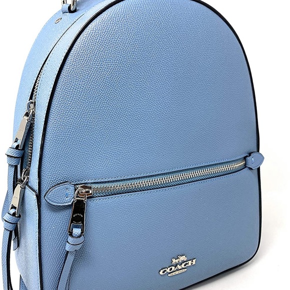 Coach Jordyn Crossgrain Leather Backpack Handbag - Picture 9 of 13